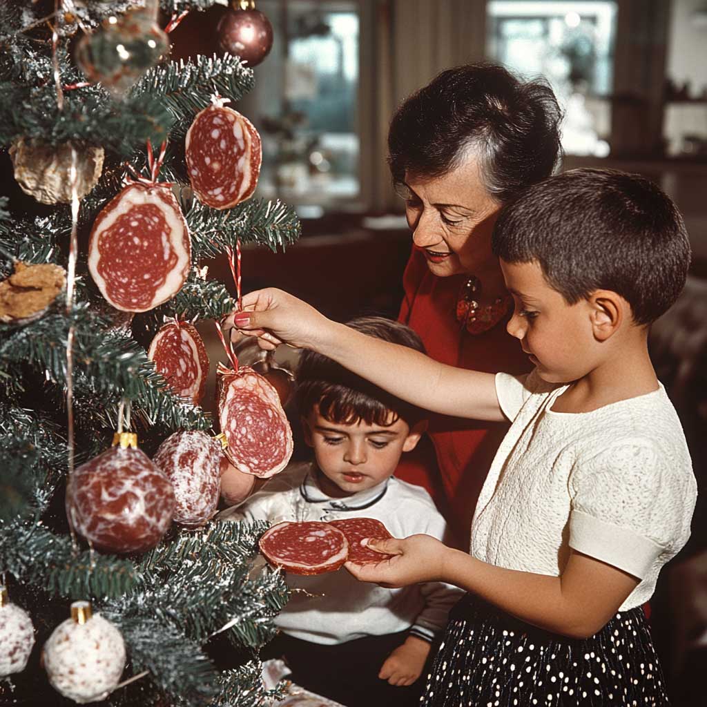 The MORTADELLA Christmas Tree Ornament
